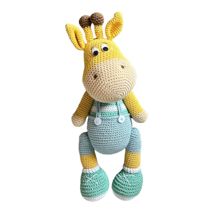 Crochet Toy- Amigurumi Giraffe (Blue)