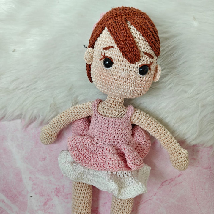 Crochet Toy- Rosy Twirl