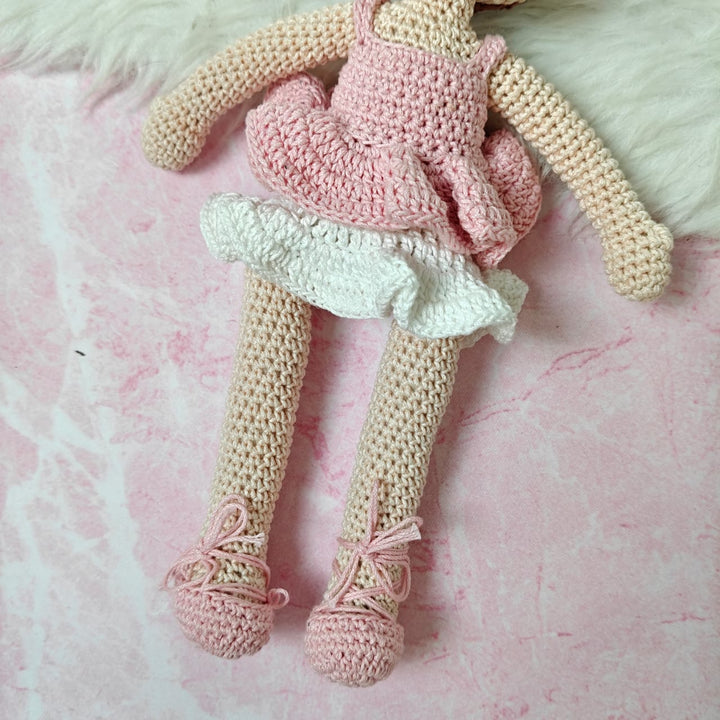 Crochet Toy- Rosy Twirl