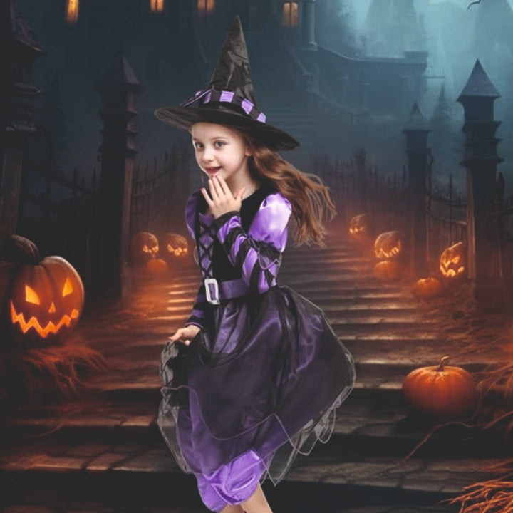 Halloween costume - Wicked Violet Witch