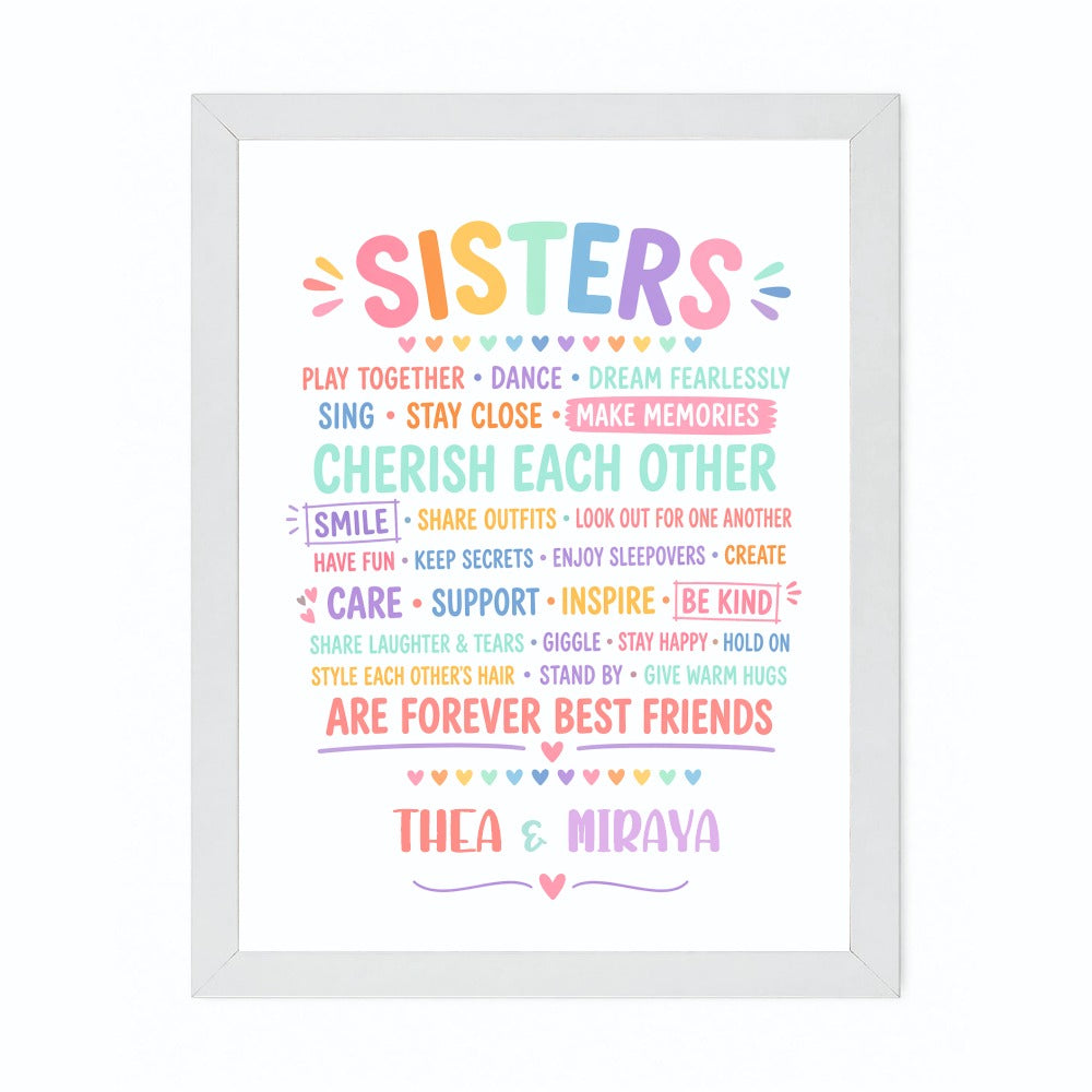 Wall Frame - Sisters Forever
