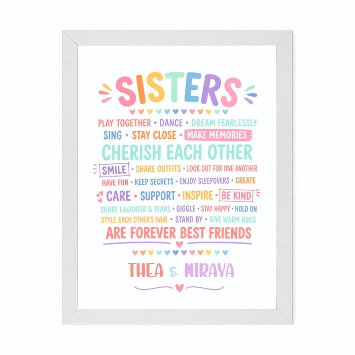 Wall Frame - Sisters Forever