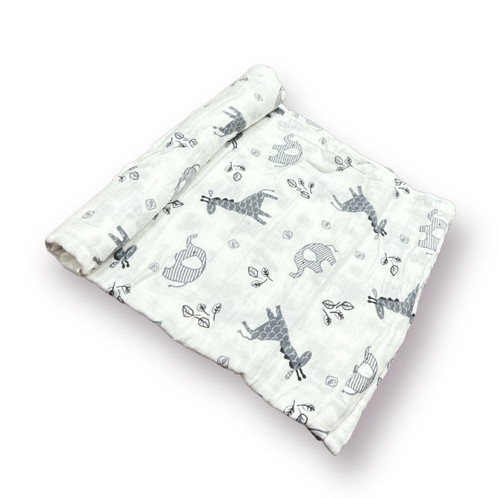 Wild Safari Pub Muslin Swaddles - Set of 2