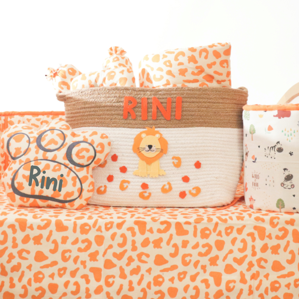 Wild & Free - Organic Cot Bedding Gift Set