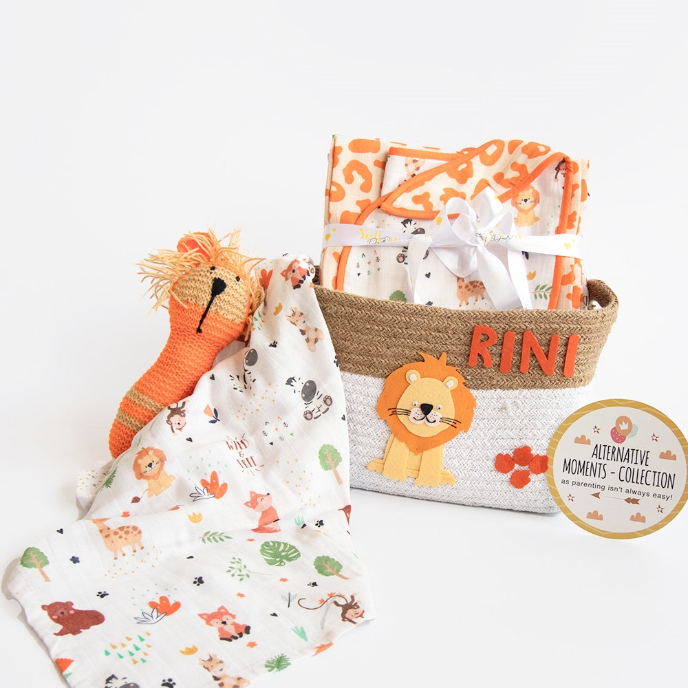 Wild & Free - Welcome Baby Gift Basket (Collective)
