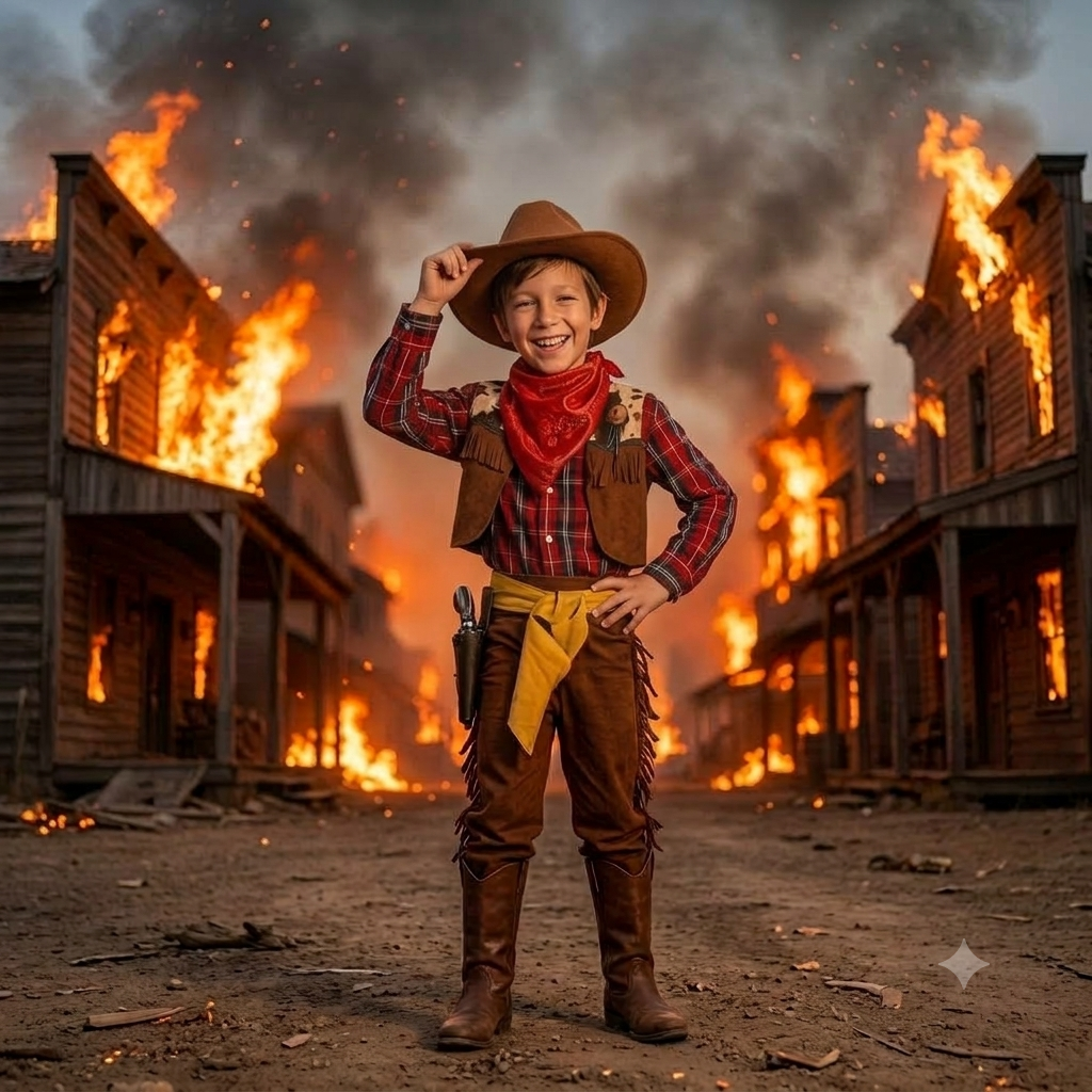 Halloween costume - Wild West Cowboy