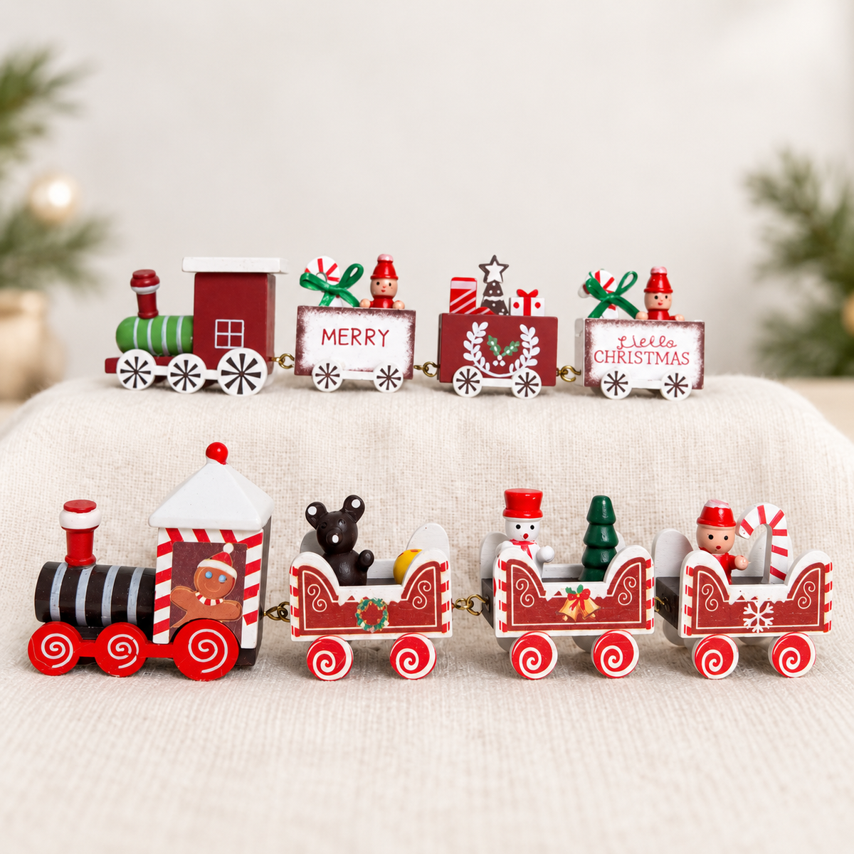 Winter Wonderland Trains – Set of 2