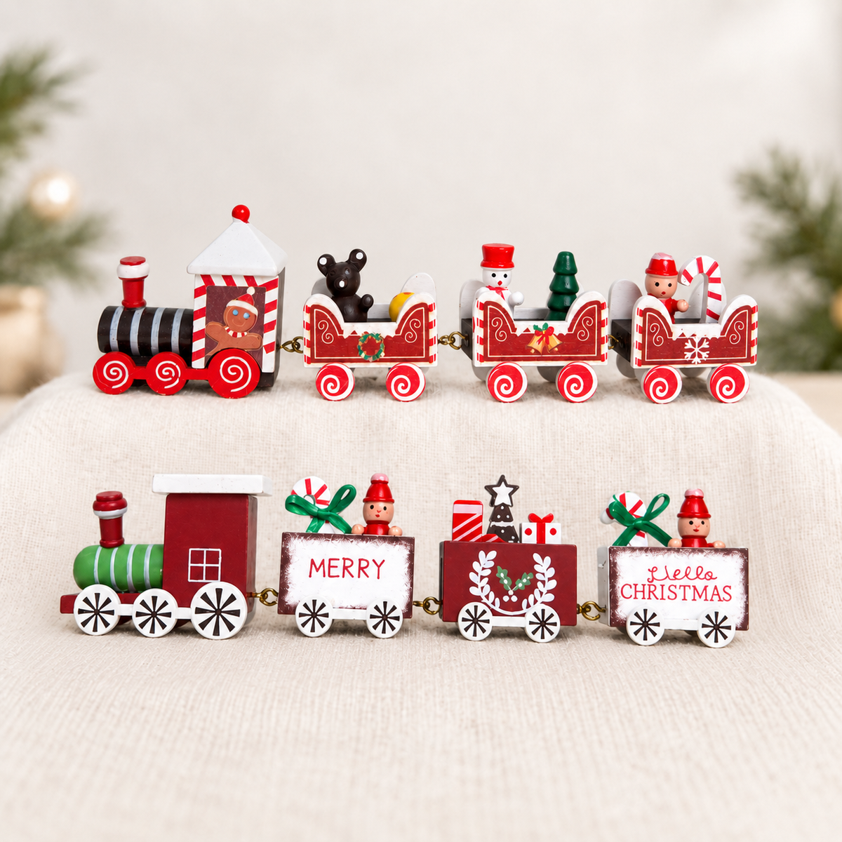 Winter Wonderland Trains – Set of 2