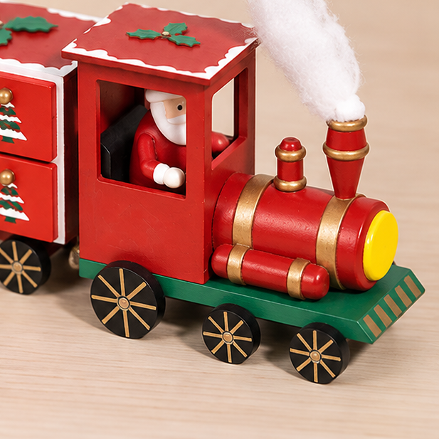 Wooden Advent Calendar (Evergreen Adventure Express)
