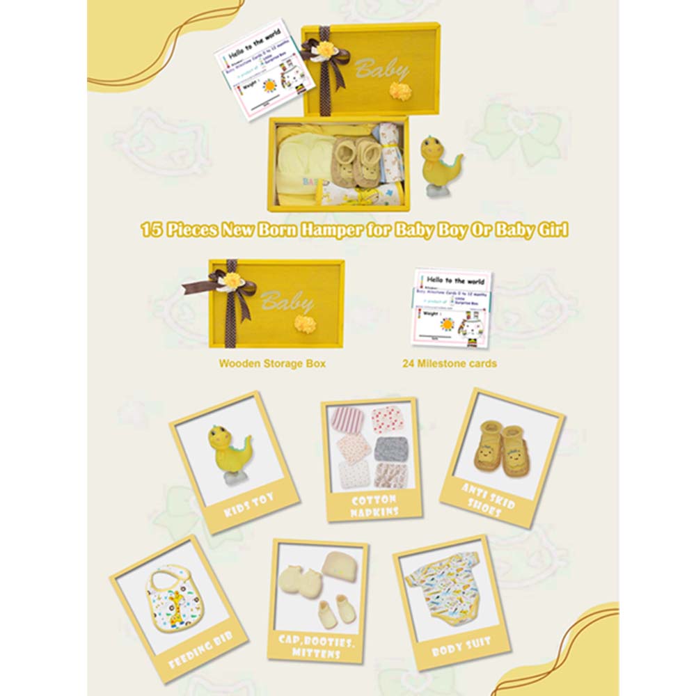 Yellow Sunshine Newborn Hamper Gift Set