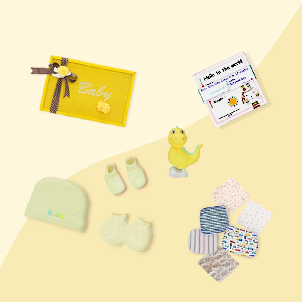 Yellow Sunshine Newborn Hamper Gift Set