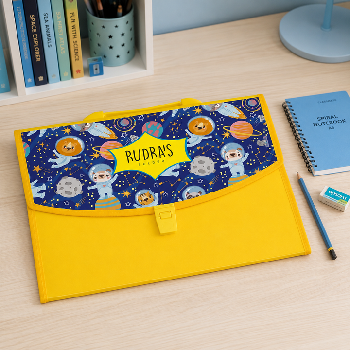 Yellow Folder - Astronaut