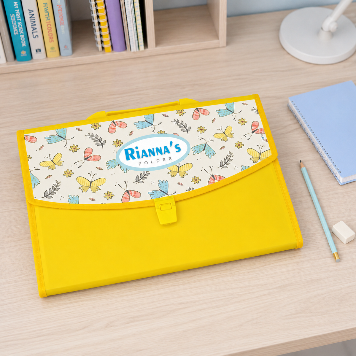 Yellow Folder - Butterfly