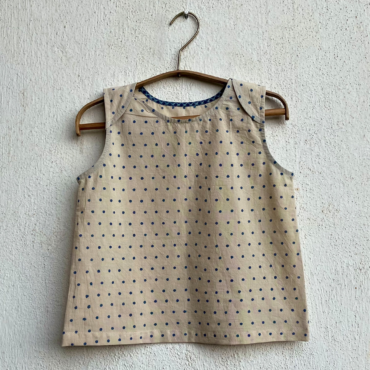 UNISEX ORGANIC INDIGO ZOO JHABLA BAG