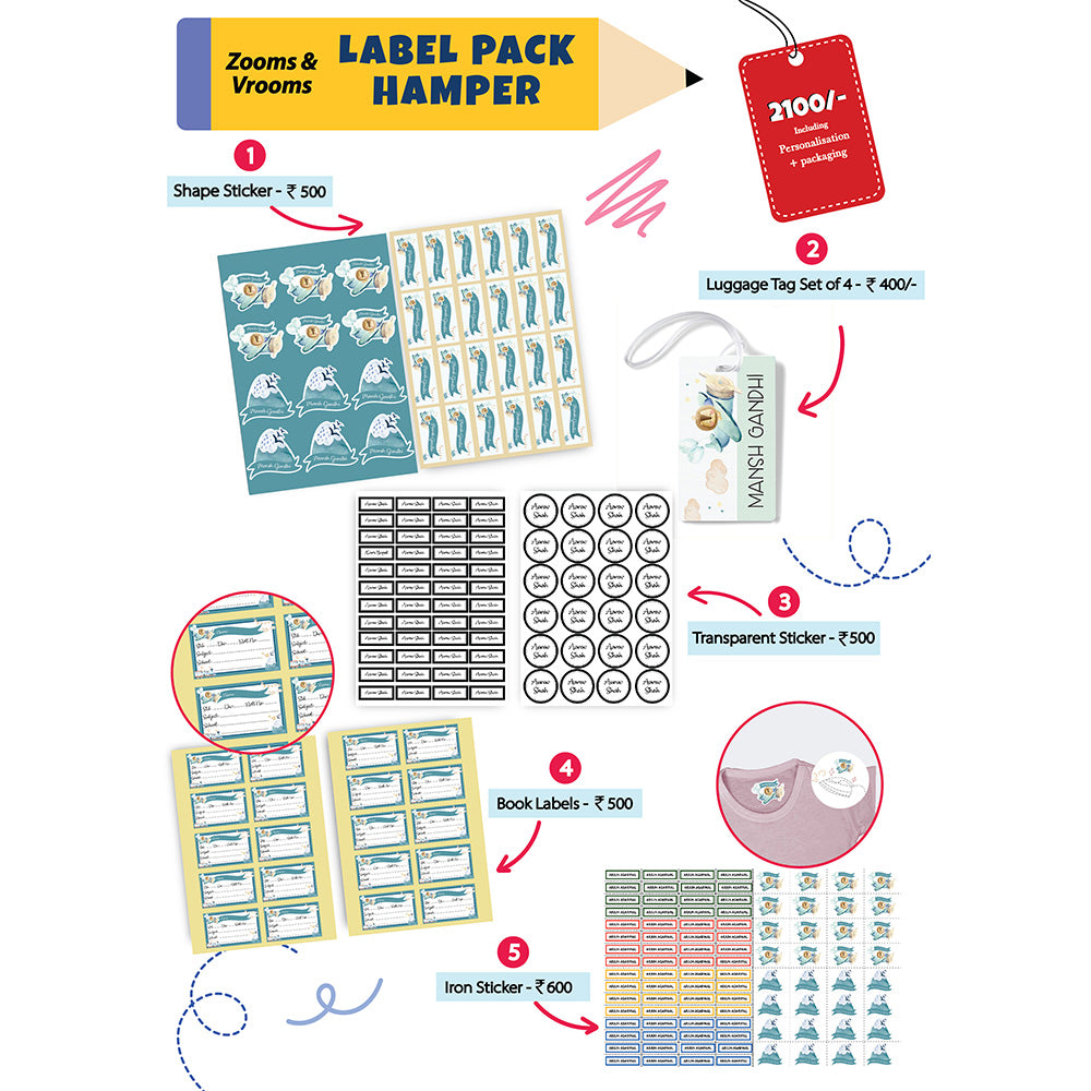Label Pack Hamper - Boys