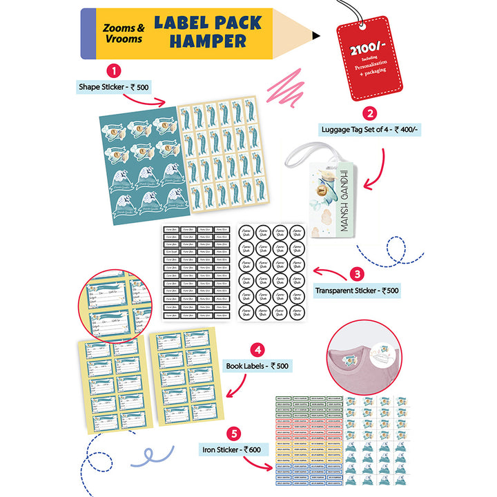 Label Pack Hamper - Boys