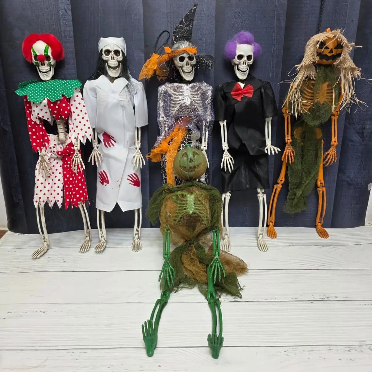 Haunted Skeleton Crew – Set of 6