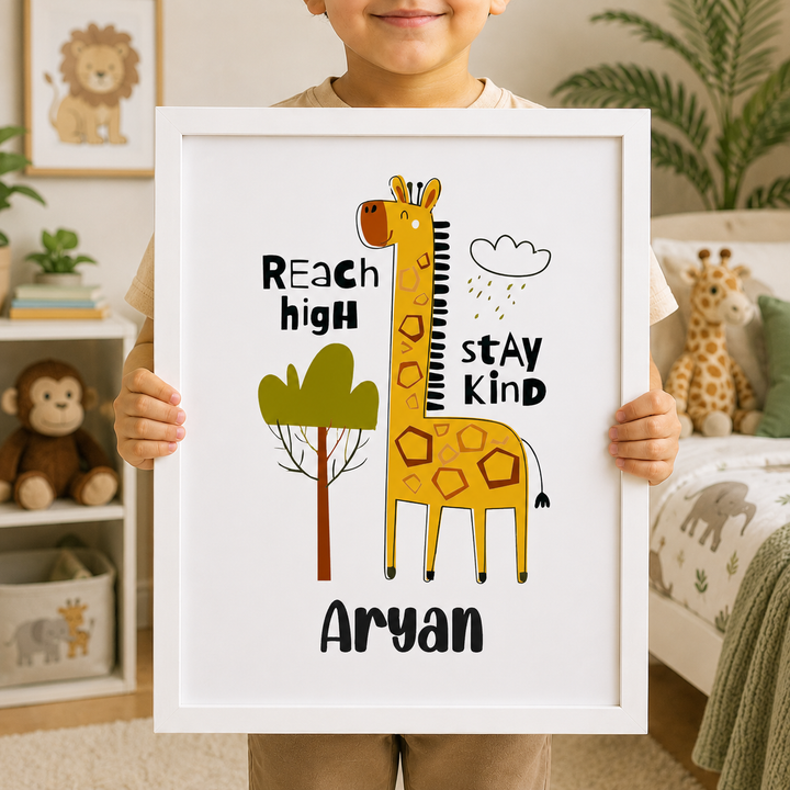 Wall Frame - Giraffe Goals