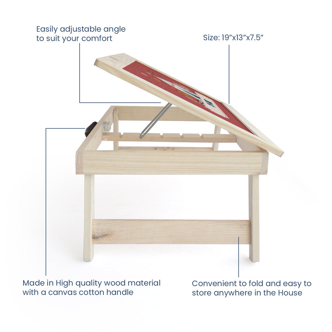 Foldable Desk - Animal Circus