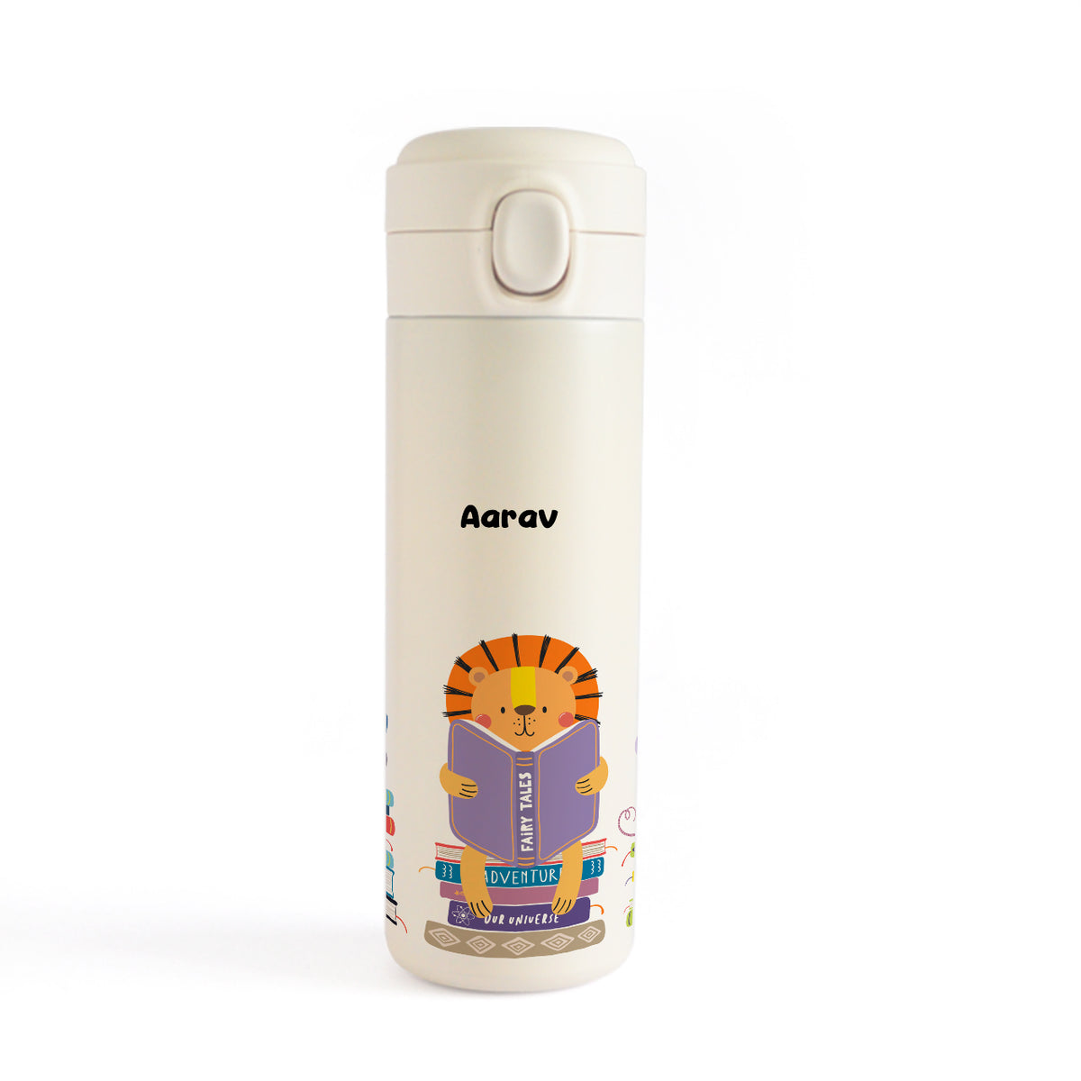 Insulated Water Bottle -Animal Library