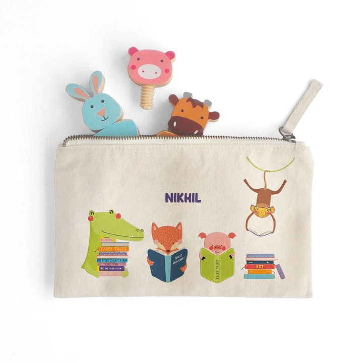 Catch All Pouch - Animal Library