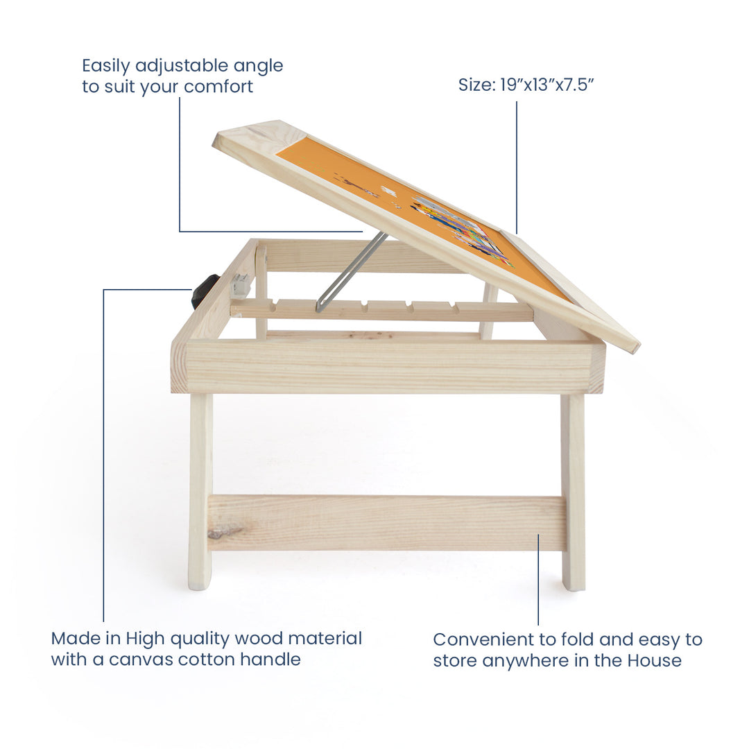 Foldable Desk - Animal Library