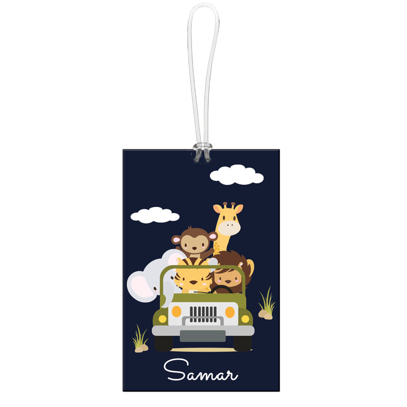 Passport cover + Luggage tag - Animals