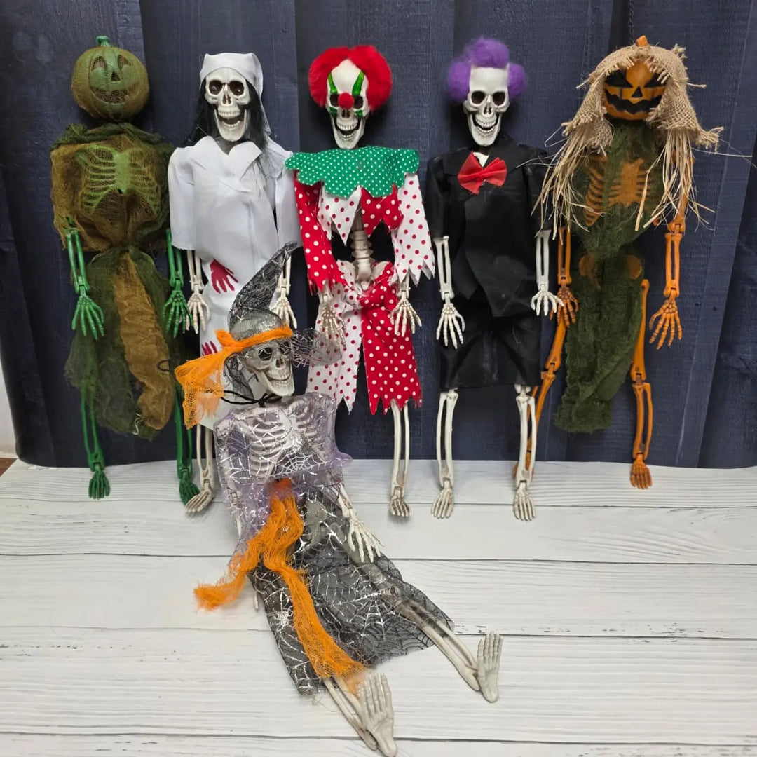 Haunted Skeleton Crew – Set of 6