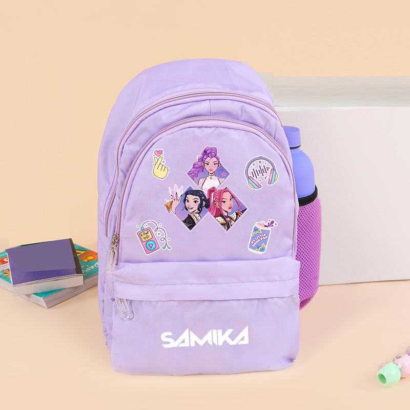 Printed backpack- Kpop