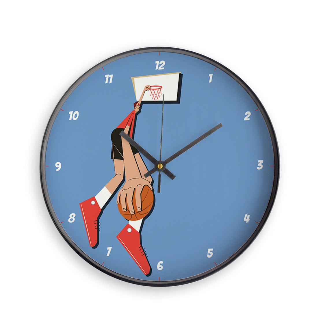 Wall Clock - Basketball Fever Boy