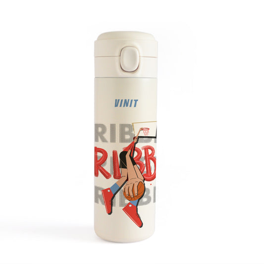 Insulated Water Bottle - Basketball Fever Boy