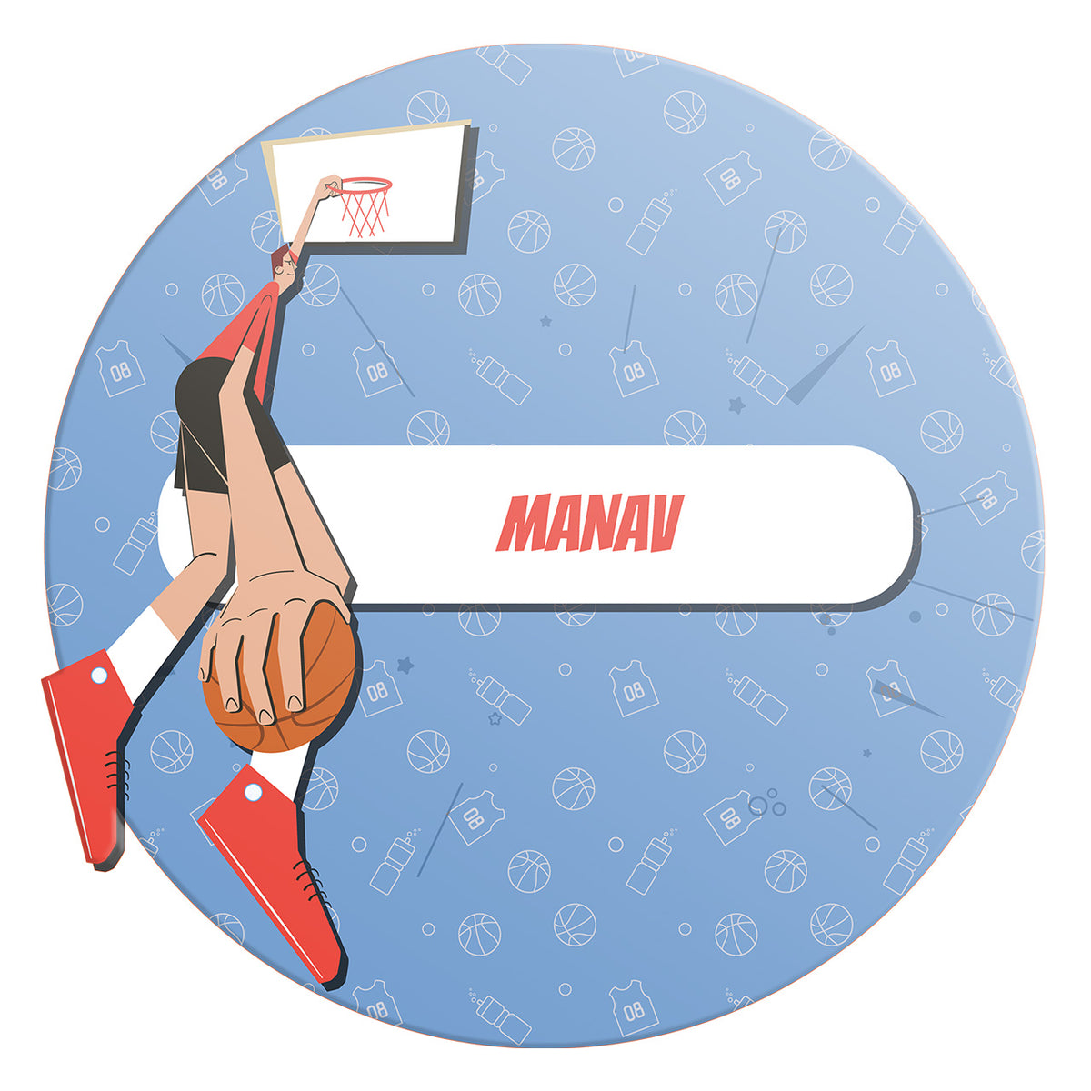 Name Boards - BasketBall Fever Boy