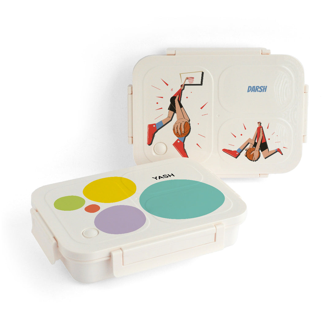 Tiffin Box - Bento - Basket Ball (Boy)