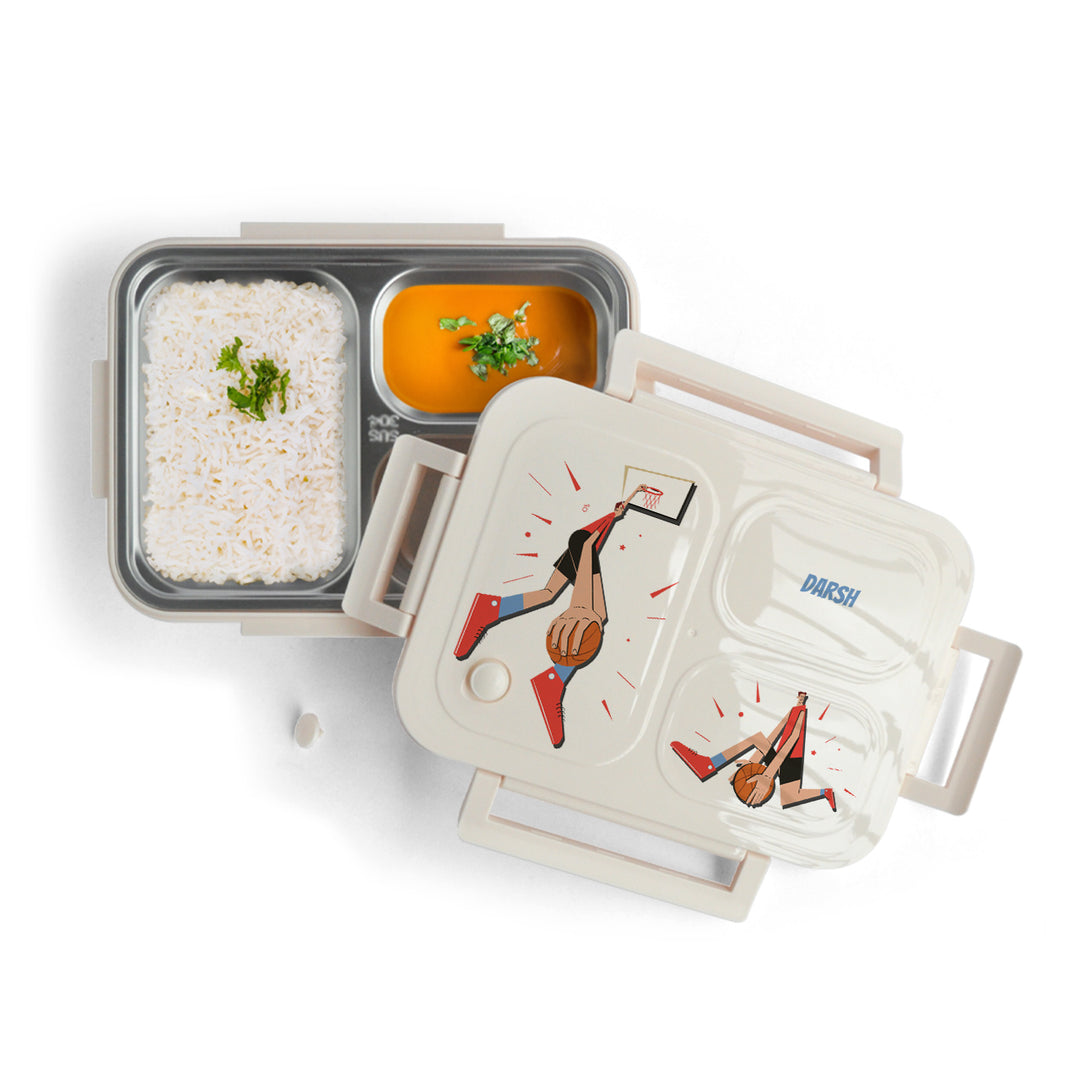 Tiffin Box - Bento - Basket Ball (Boy)