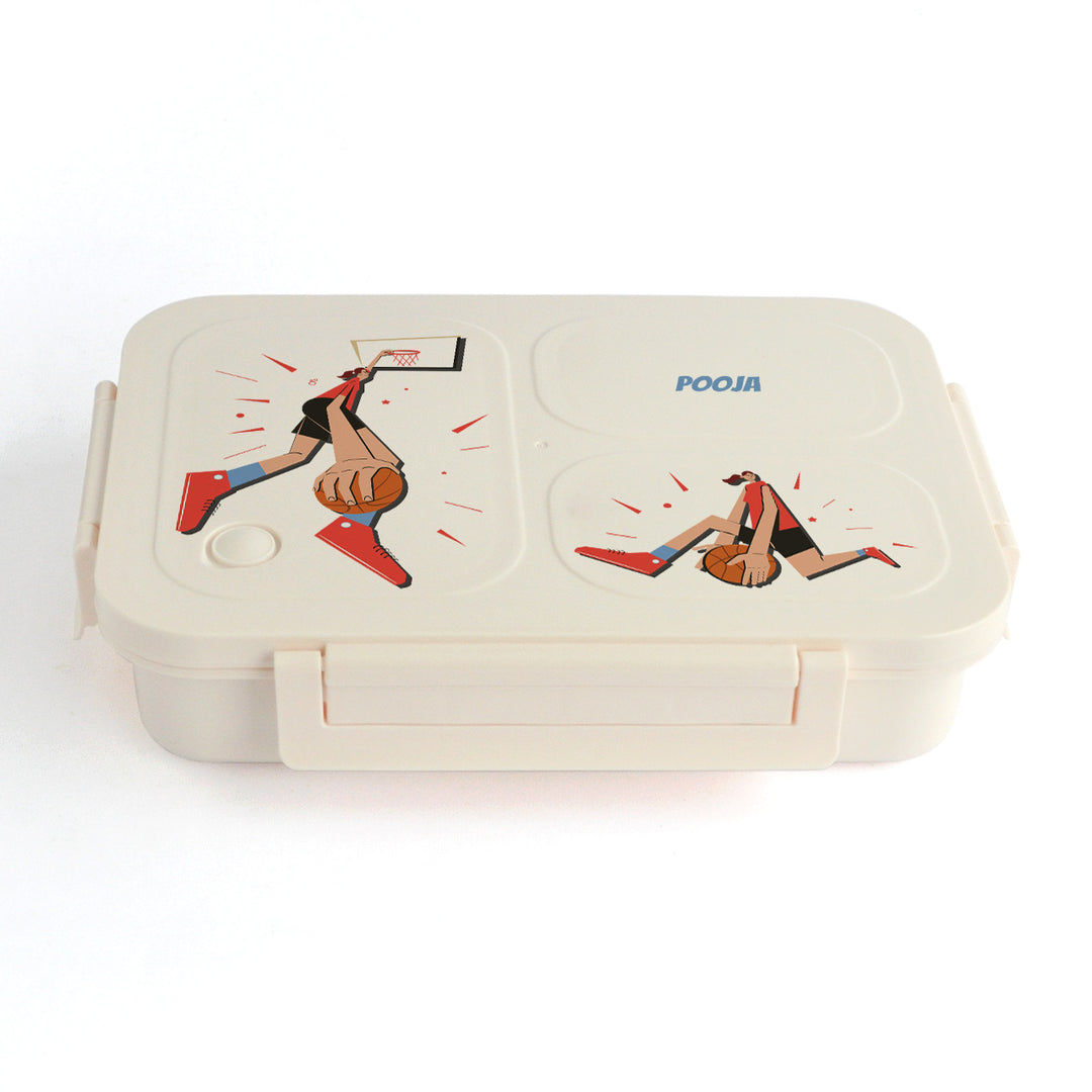 Tiffin Box - Bento - Basket Ball (Girl)