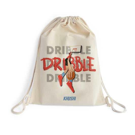 Personalised Drawstring Bag - BasketBall Fever Girl