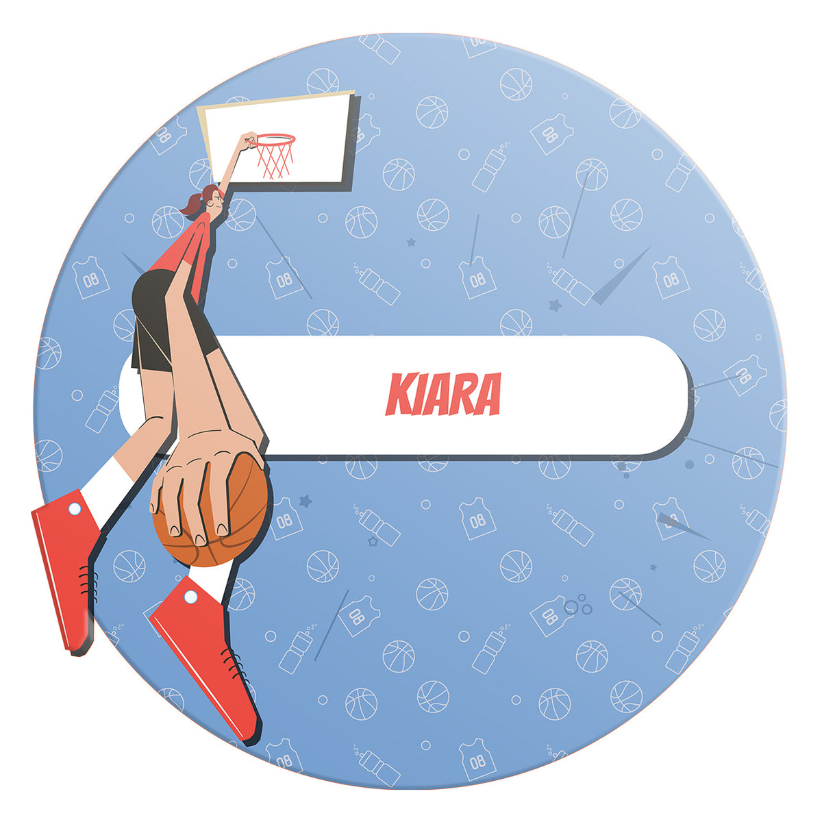 Name Boards - BasketBall Fever Girl