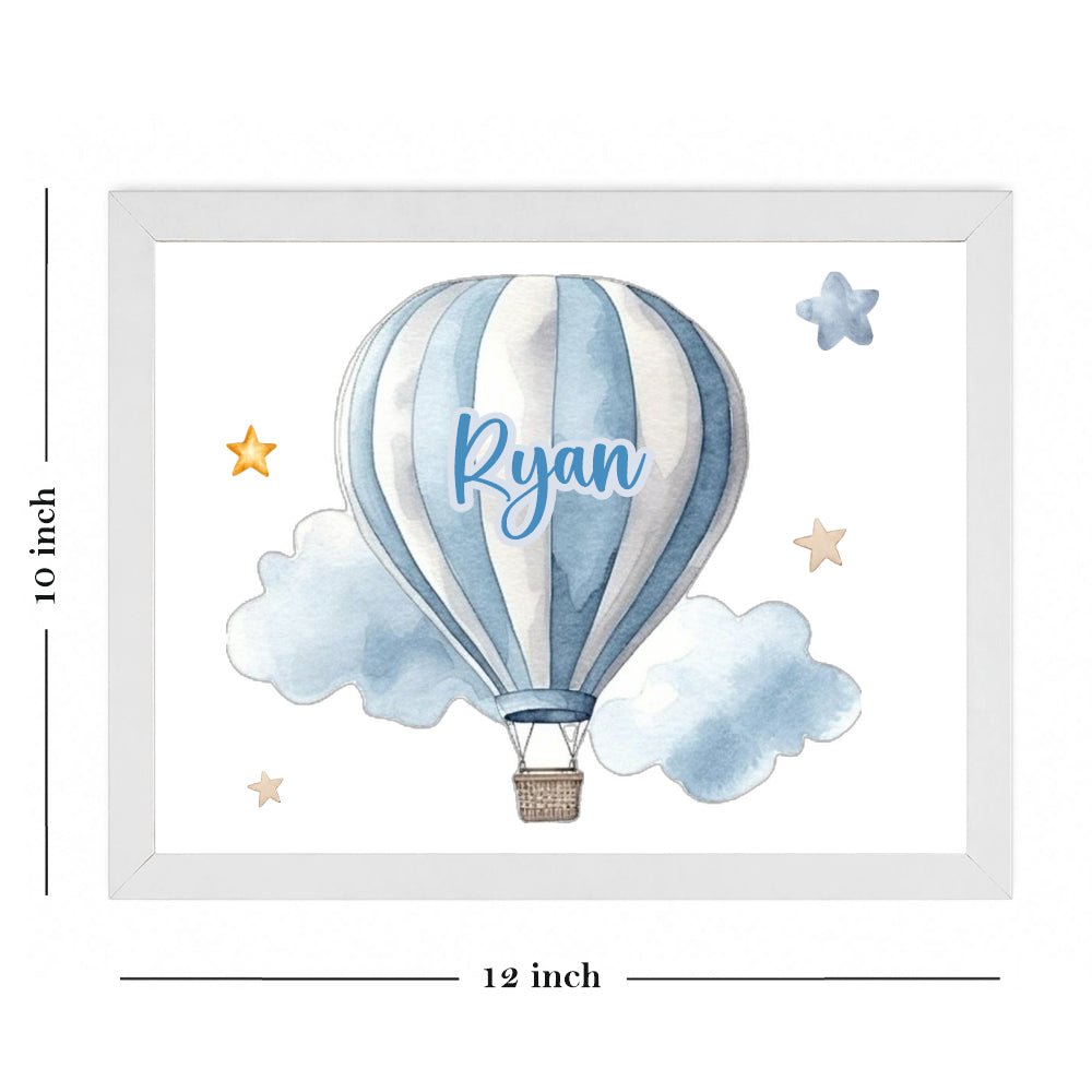 Wall Frame - Teddy on a Plane (Set Of 2)