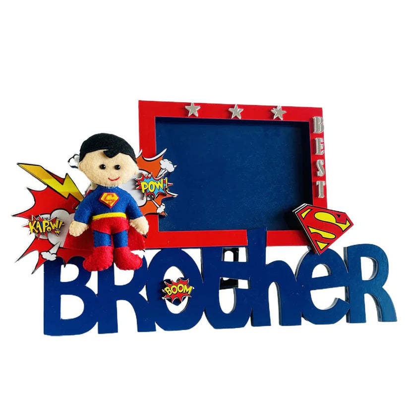 Little Surprise Box Best Brother Table Photo Frame,Gift for Brother