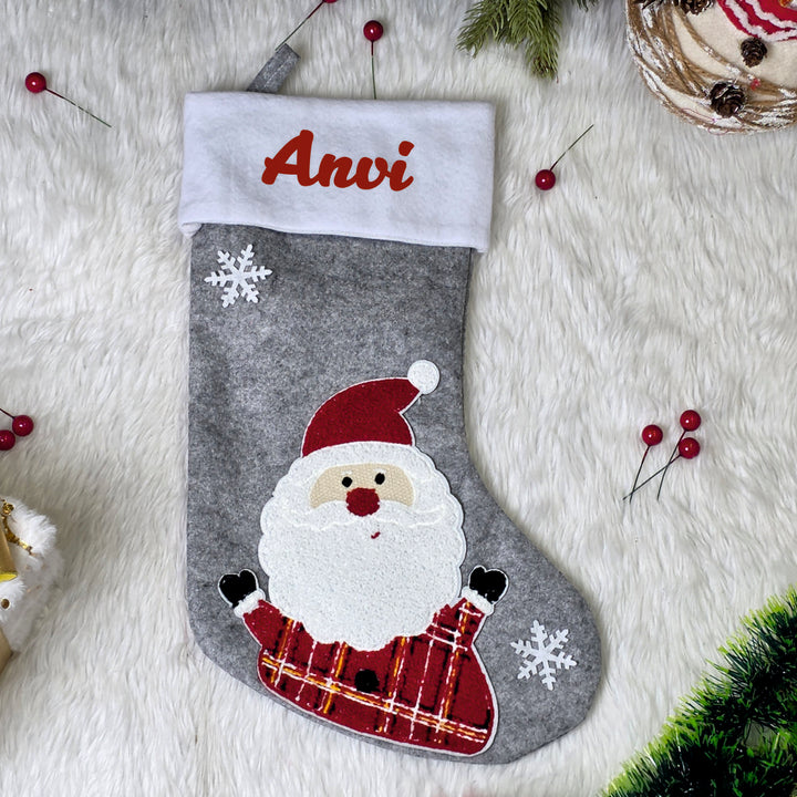 Winter Buddies Stocking - Santa