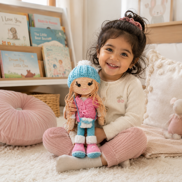 Crochet Doll - Beanie Bloom