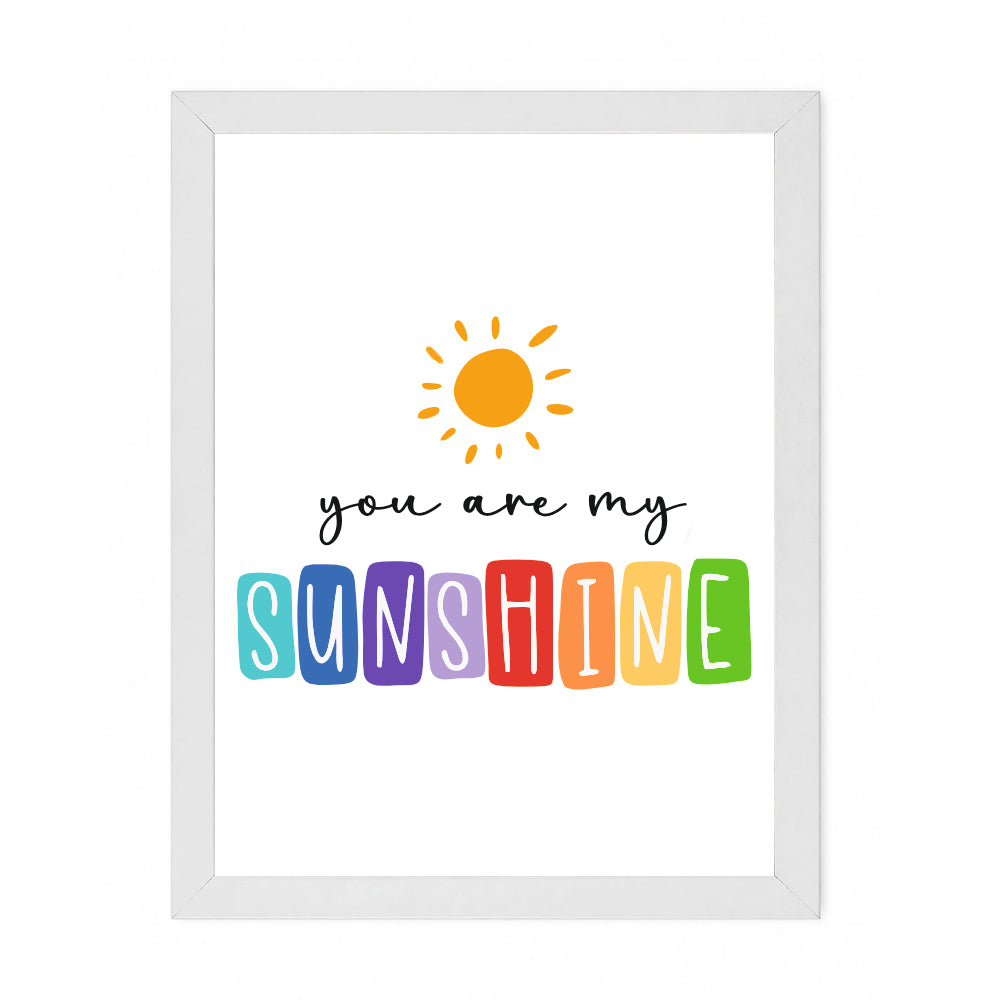 Wall Frame - You Are My Sunshine