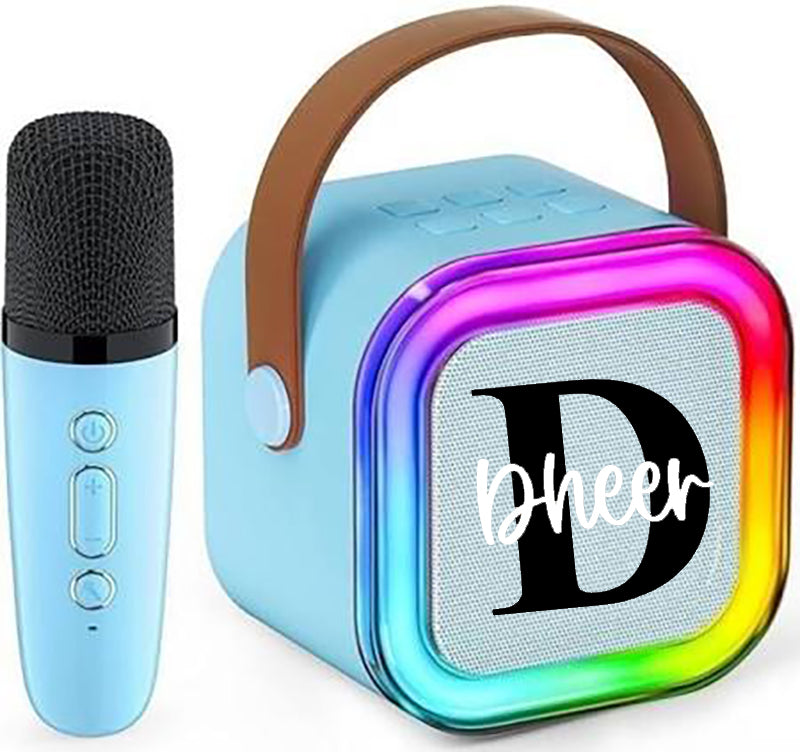 Wireless karoke speakers with mic