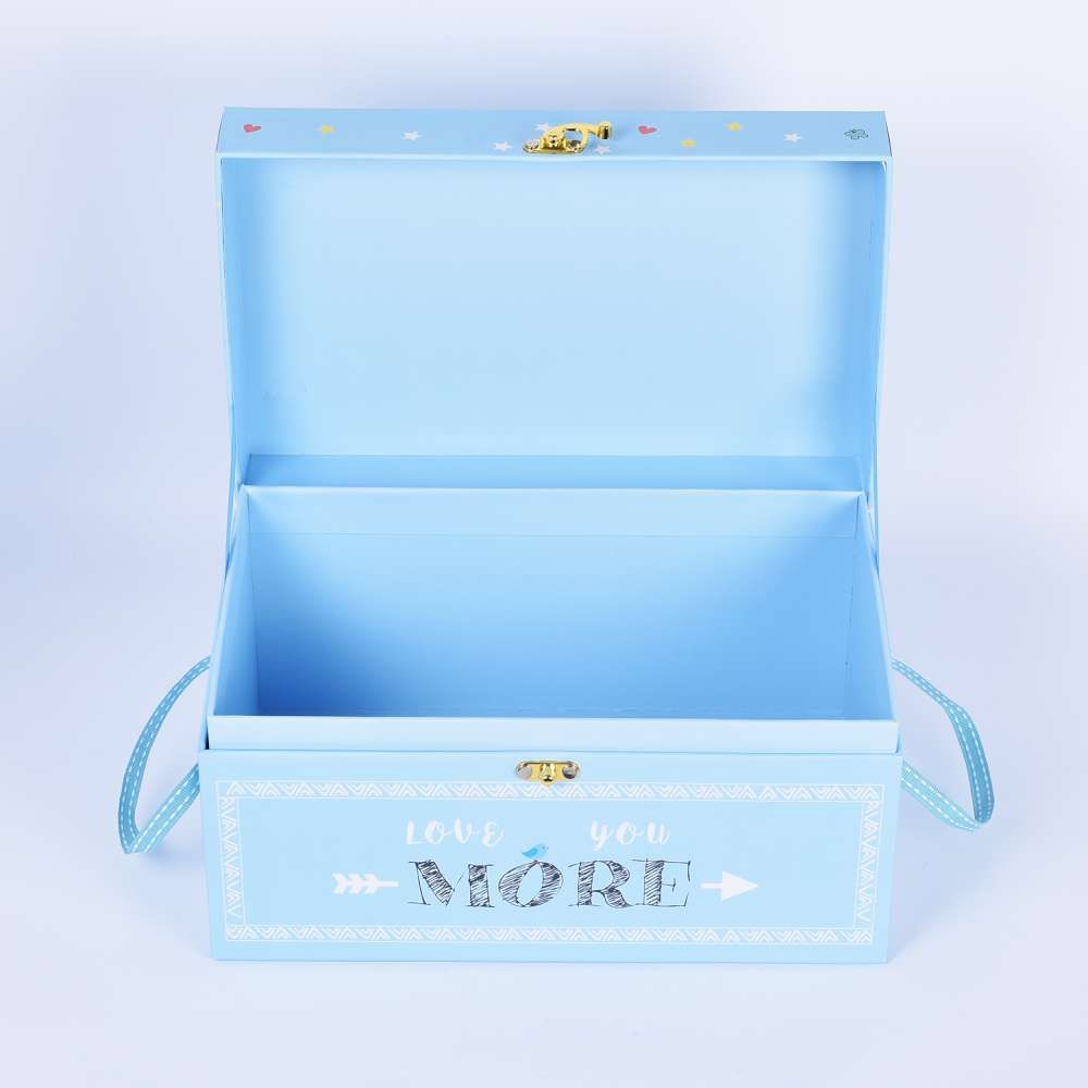 The Blue “More Hugs More Kisses” Trunk