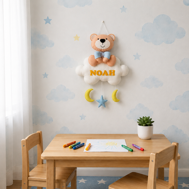 Babble Wrap Little Cloudmate Name Hanging