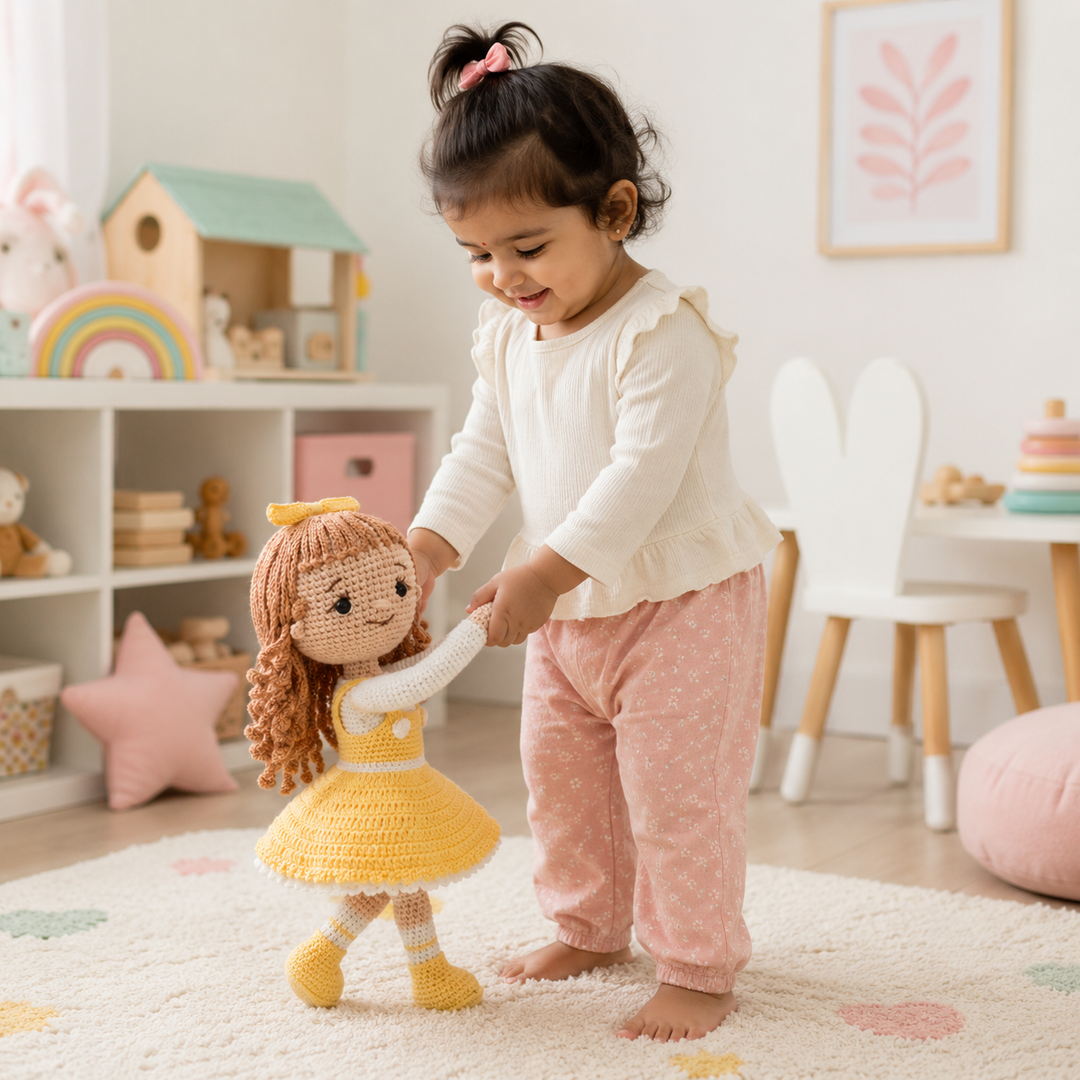 Crochet Doll - Buttercup Bella
