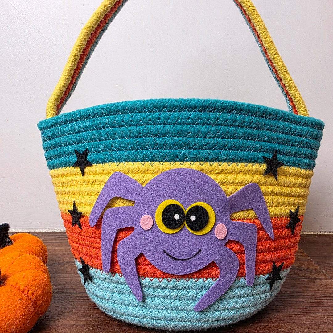 Trick-or-Treat Basket – Silly Spider