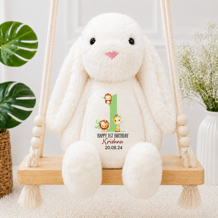 Babble Wrap Bella The Bunny - 1st Birthday