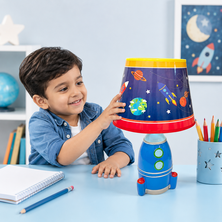 Night Lamp - Spaceship Glow (Blue)