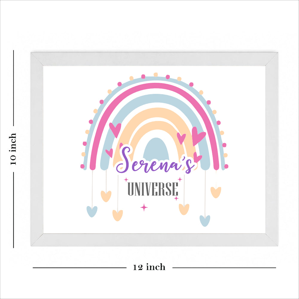 Wall Frame - Rainbow Universe (Set Of 2)